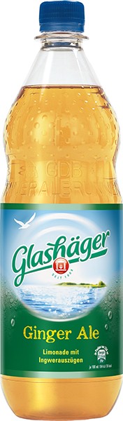 Glashäger Ginger Ale PET 12x1,0 l
