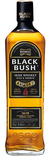 Bushmills Black Bush Irish Whiskey 40% 0,75l