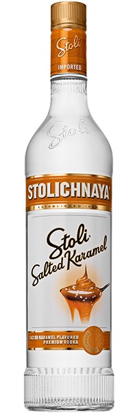 Stolichnaya Stoli Salted Karamel Vodka, 37,5% 0,7l
