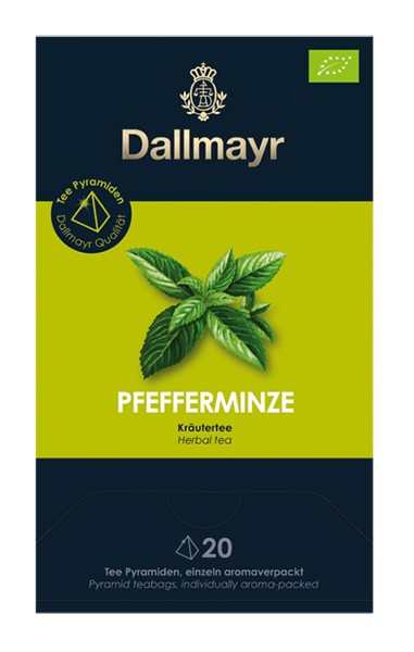 Dallmayr Pfefferminze Bio Kräutertee 20x 1,75g