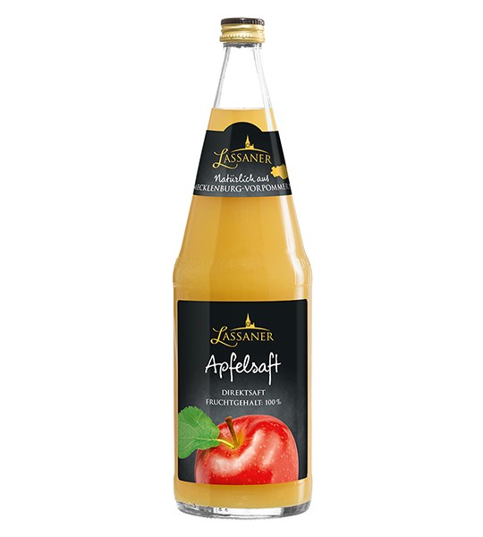 Lassaner Apfelsaft trüb 6x1,0 l
