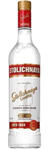 Stolichnaya Vodka, 40% 1,0l